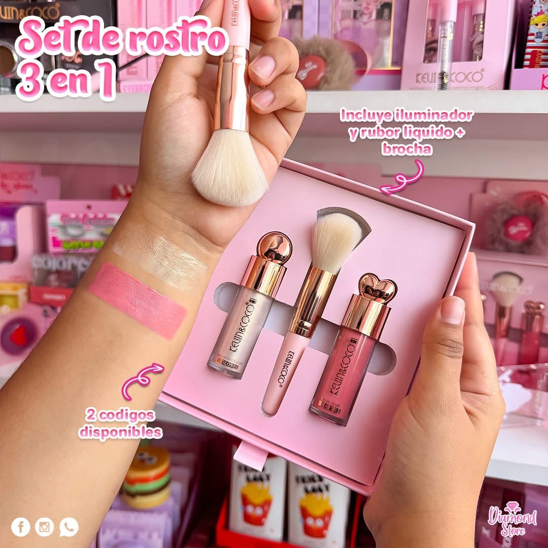 Kevin y coco display 6 piezas $56.00 por set de 3 piezas